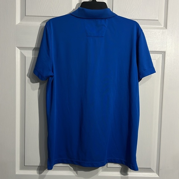 Nautica Polo Shirt Men’s. Size Medium. Blue Tech Pique. - Picture 7 of 9